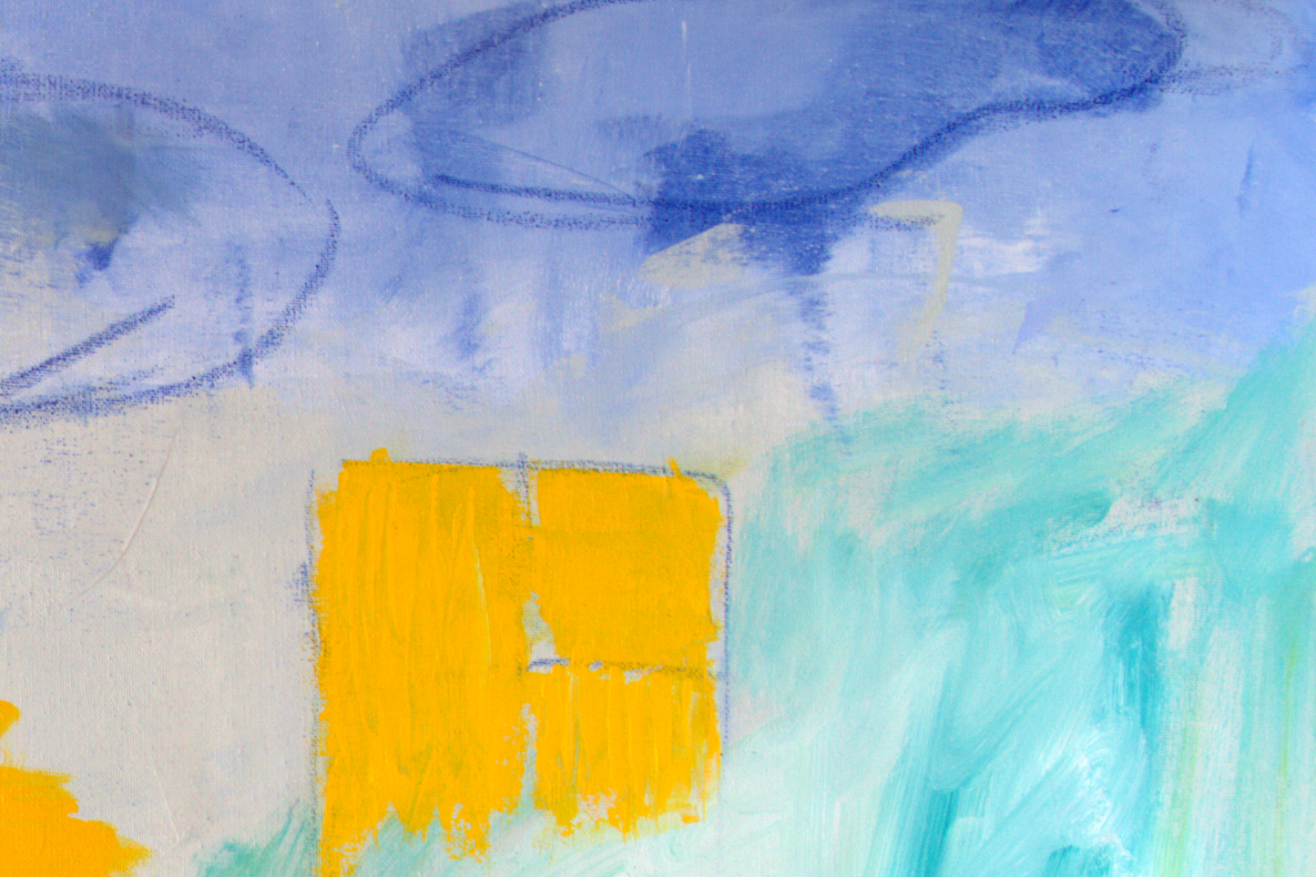 Large Original Painting Canvas 40" x 26" 100x65 cm wall Art pink textures modern art, Spanish Art By Ana González